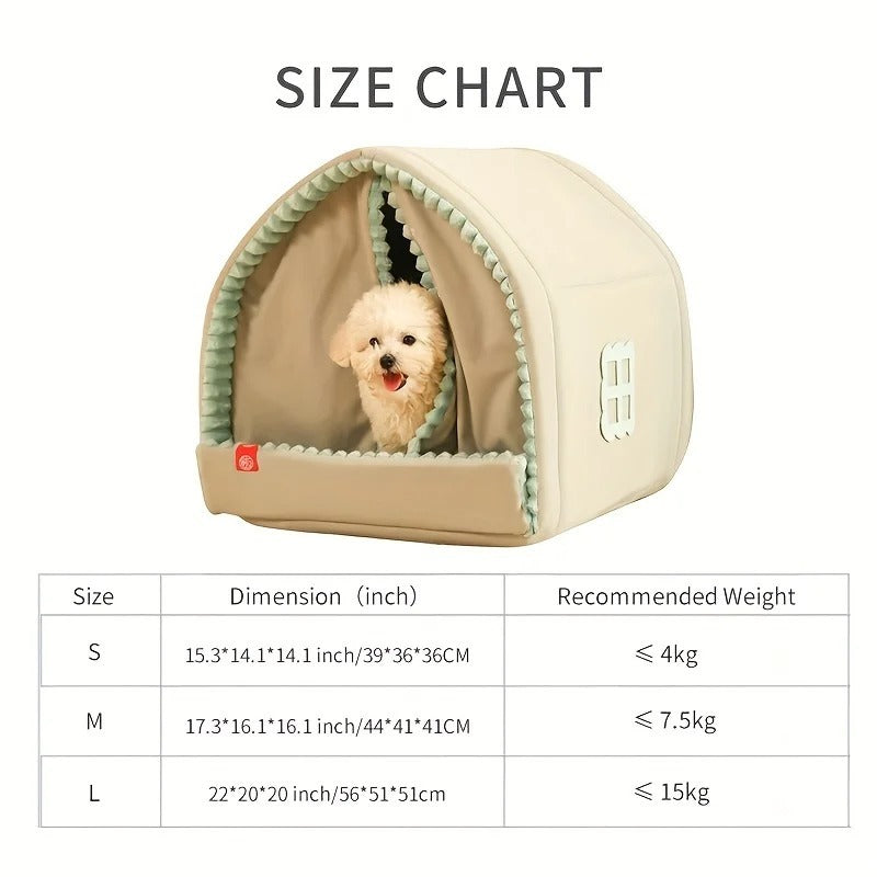 Fully Enclosed Dog Hideout