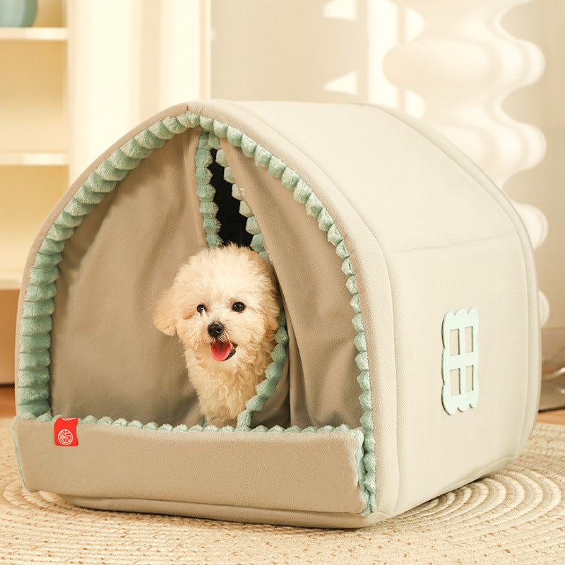 Fully Enclosed Dog Hideout